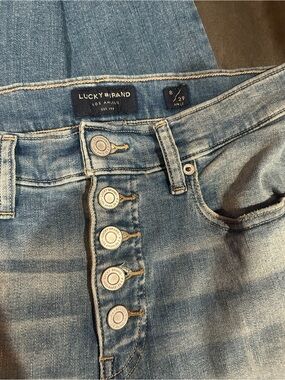 Lucky Brand Light Blue Button-Fly Jeans
